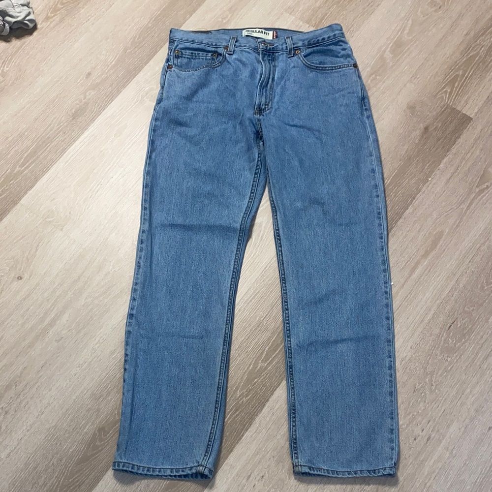 Levi's Light Blue Straight Jeans